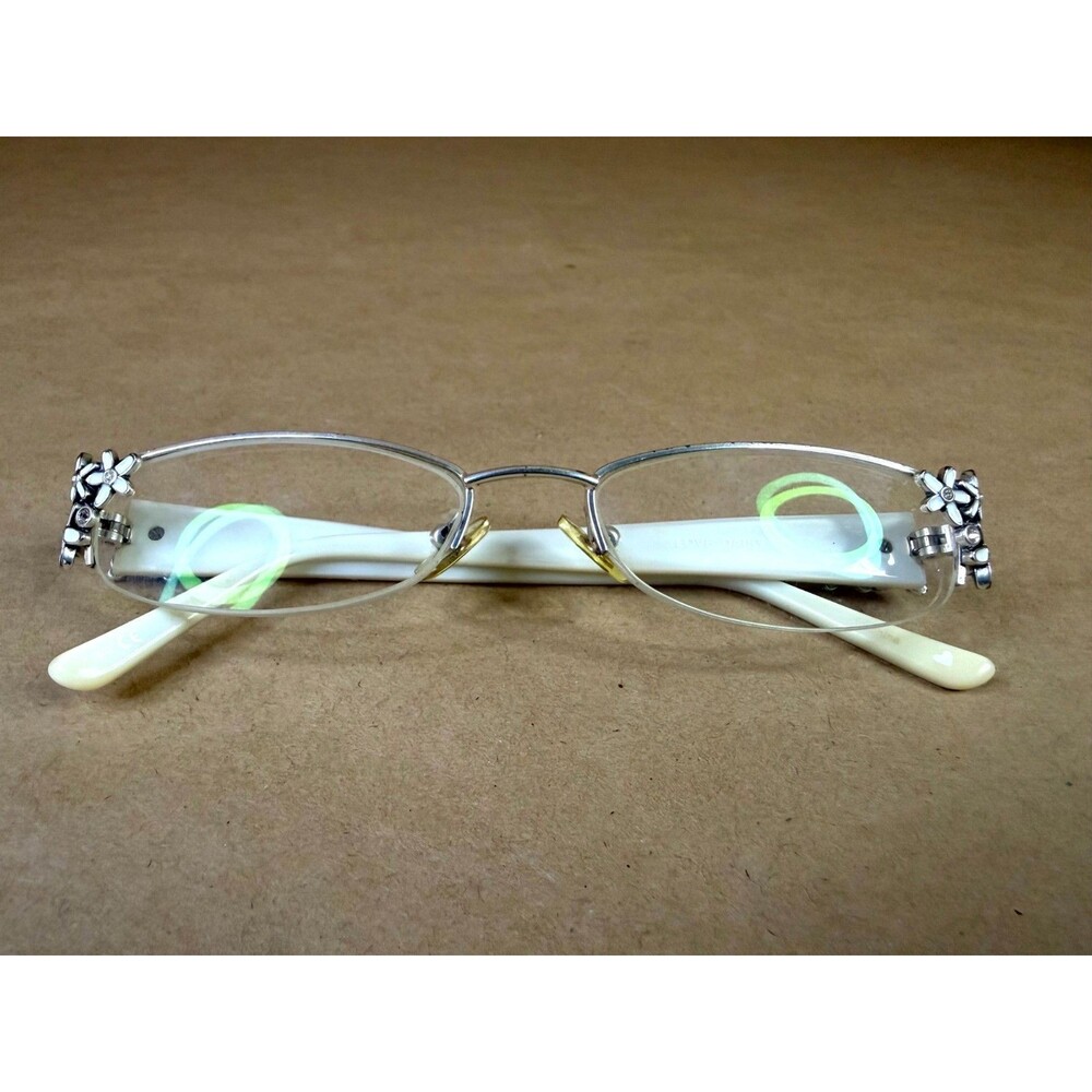 Brighton Love Daisy White/Silver Rimless FRAMES